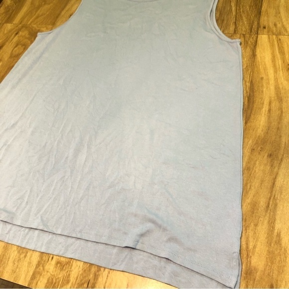 NWT J Jill Wearever Collection Rayon Spandex Stretchy Tank Size Large Hydrangea - Picture 4 of 8